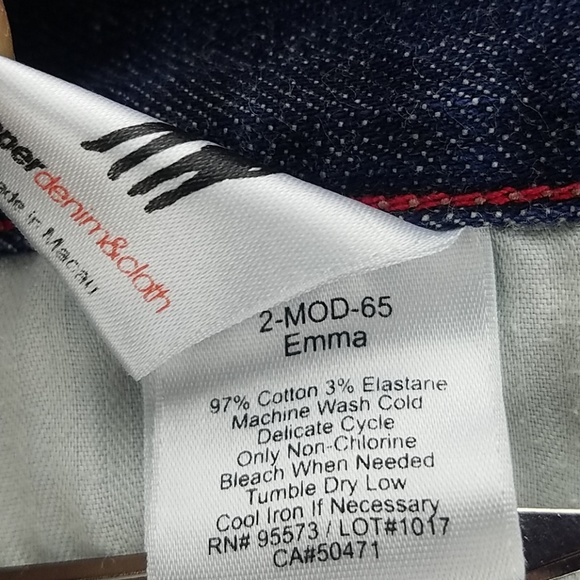 Paper Denim & Cloth Emma Jeans 2-MOD-65 stretch - Picture 8 of 8